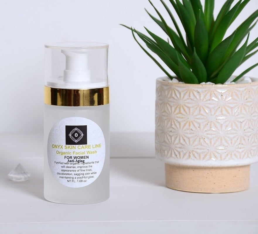 Organic & Vegan Anti-Aging Facial Wash for Women