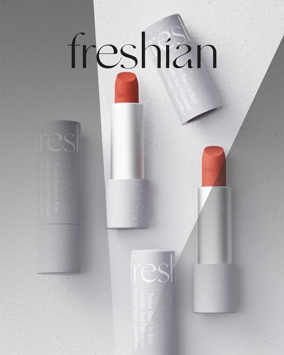 Sensual Vegan Lipstick Blur (02 Dreamy, 0.12Oz) - Long-Lasting Formula, Lightweight Matte Lipstick, Korean Makeup. Shea Cocoa Butter, Vegan.