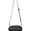 Dual Zipper Cross Shoulder Bag - PU Vegan Leather 