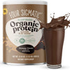 Organic Plant-Based Protein Powder Creamy Cacao Protein with Lion’S Mane, Chaga, Cordyceps and More | Clean Vegan Protein Elevated for Brain Function and Immune Support | 21.16 Oz
