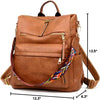 Women'S Fashion Backpack Purse Multipurpose Design Convertible Satchel Handbags Shoulder Bag Travel Bag
