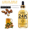 24K Gold Face Serum – Skin Care Collagen Booster with Vitamin C